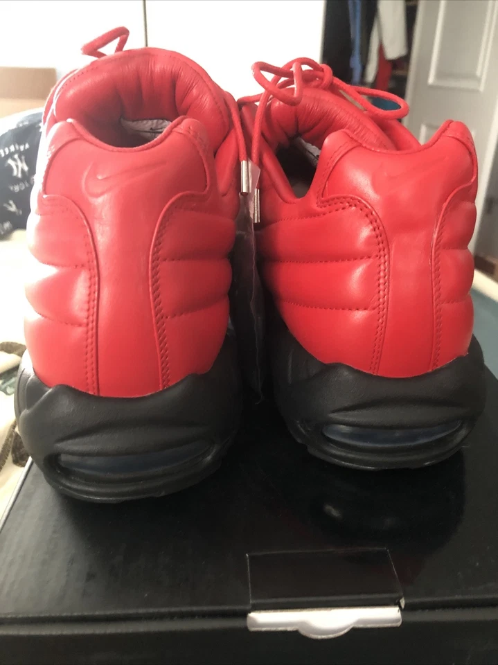 Nike Air Max 95 Lux x Supreme Gym Red 2019 Size 13 SKU: CI0999-600 Brand New - Image 4 of 4