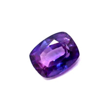 Natural 4.60 Ct Purple Tanzanite Cushion Cut Certified Rare Loose Gemstone Gift