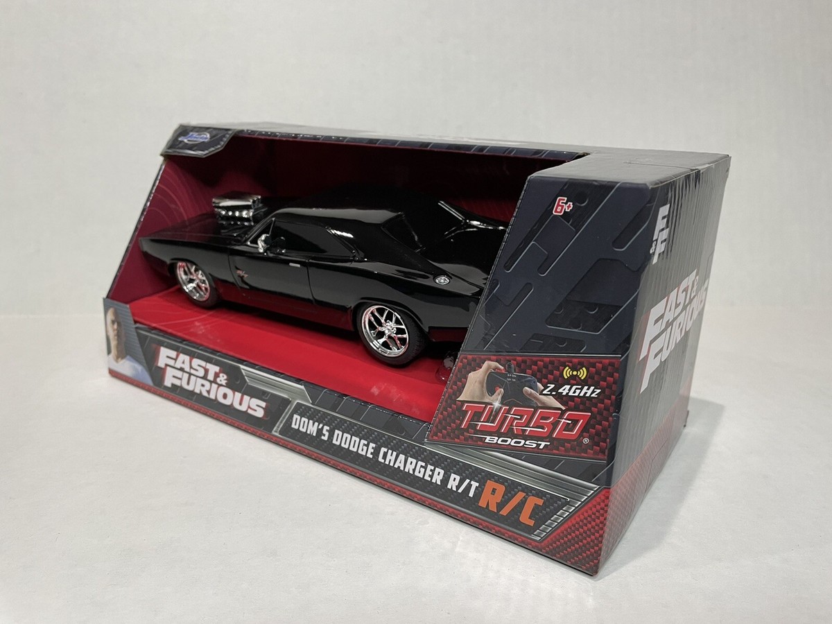 ミニカー FAST&FURIOUS Dom's Dodg e Charger RC Jada Toys - Fast and Furious 1:16 Radio Control, Dom's