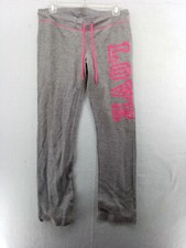 Bobbie Brooks Grey Sweatpants LOVE Logo Women  s Sz S