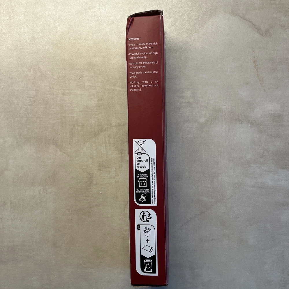 Milk Frother for Coffee, Handheld Frother Electric Whisk, Milk Foamer and Coffee