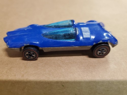 Hot Wheels Redline Toy Car Swingin wing 1969 Vtg Hong Kong Mattel - Picture 5 of 10