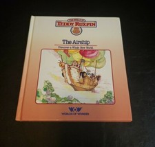The World of Teddy Ruxpin The Airship Hardcover Book - Vintage 1985