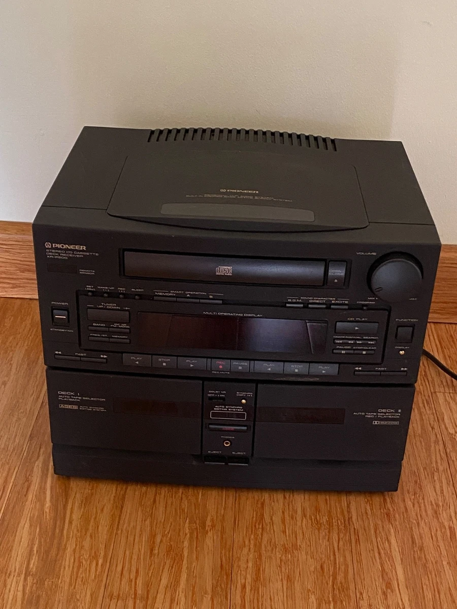 Chaîne Hi-Fi Pioneer XR-P760F - Noir - 100W - Pour Pièces