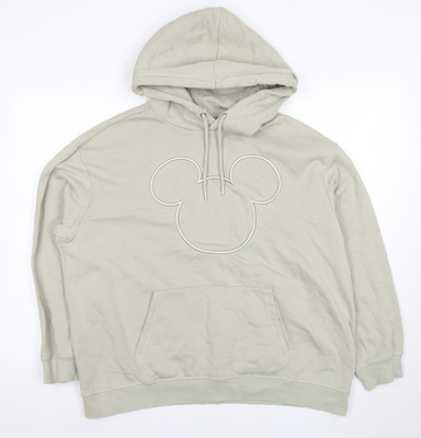 H&M Disney Beige Hoodie for Women Size 12 Pullover