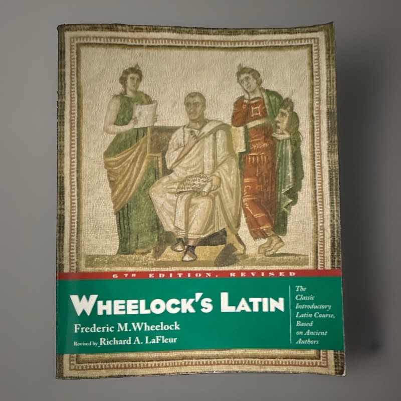 Wheelock's Latin 6th Edition Revised Book by Frederic M. Wheelock