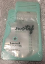 Breastmilk Storage Bags Motif Medical BPA Free Freezer Safe 40 Bags