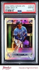 2022 Topps Chrome Update Refractor Bobby Witt Jr. RC Rookie 170/299 PSA 10 POP 4