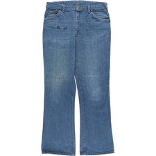 Vintage Lee Riders Flared Denim Pants from the 1970'S-1980'S Made in the USA...