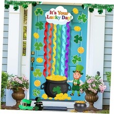 St. Patrick's Day Bulletin Board Decorations Set 3D Irish Door Shamrock
