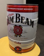 Jim Beam White Label Bourbon & Cola 5L Party Keg - Collector Memorabilia