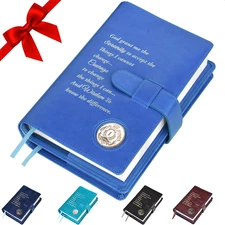 GALILEO® Double AA Big Book Cover & 12 Steps & 12 Traditions | AA Gift | Alco...