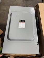 Square D DU324 Single Throw Non-Fusible Safety Disconnect Switch 200A 3 Pole New