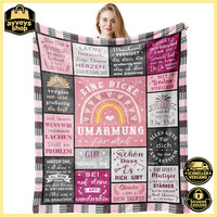 Umarmungsdecke 130X150Cm Geschenk FüR Beste Freundin Schwester Frau Mutter