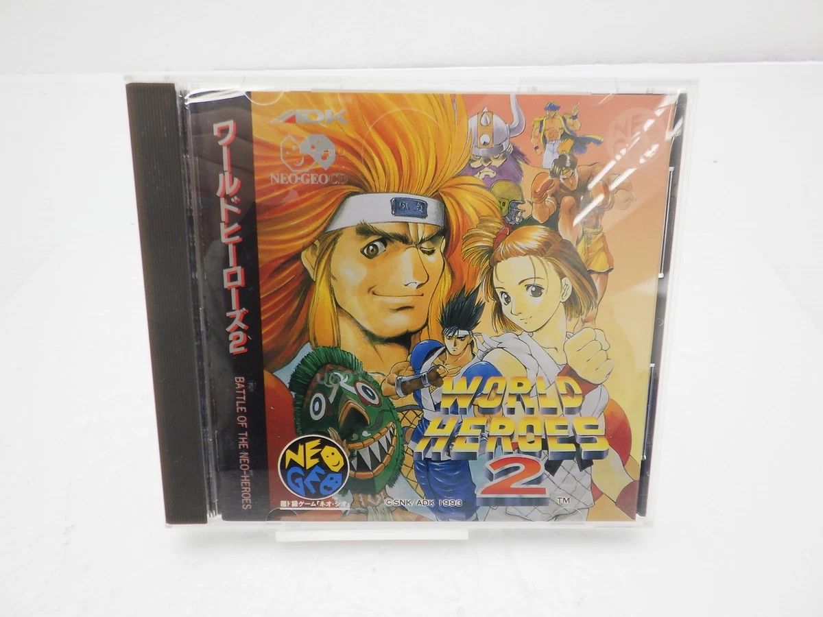 World Heroes 2 Sur Neo Geo MVS - Cartouche Originale SNK - 1993 - US