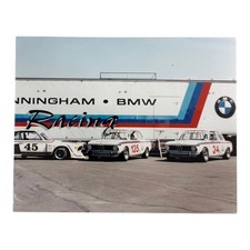 Vintage BMW Motorsport Race Cars Photo Rug Cunningham Racing 10x8 Kodak
