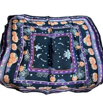 Halloween Silk Scarf Bandana 21  X 21  