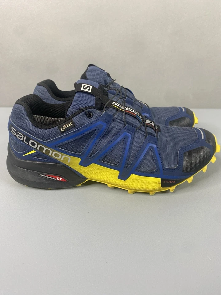 Salomon Speedcross 4 GORETEX Azul Trail Senderismo Zapatos para Correr para Hombres Talla 8.5 Foto 2 de 4