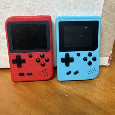 Blue & Red - 2!! GAME BOX Plus 500 Games / 400 Games Handheld Retro Video Games