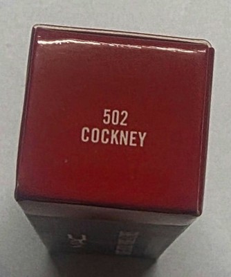 MAC Lustre Lippenstift, #502 Cockney ~ 3g ~ rot ~ brandneu im Karton!