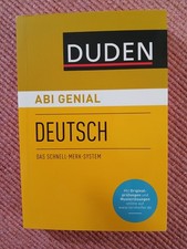 DUDEN ABI Genial Deutsch Das Schnell-Merk-Sys...