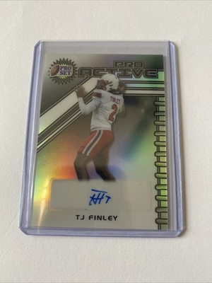 2025 Leaf Metal Pro SetTJ Finley Pro Active Auto /25 Tulane Autograph