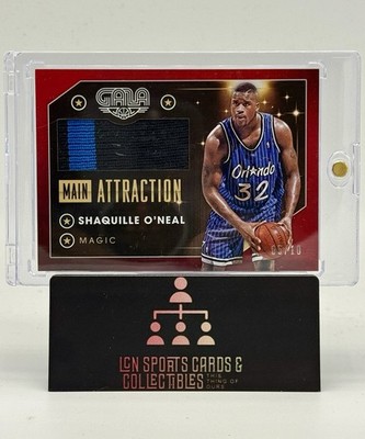 2015-16 Panini Gala Basketball Shaquille O'Neal Main Attraction Game Worn 05/10