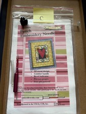 HARD 2 FIND CTR 3 STRAND NEEDLEPUNCH EMBROIDERY TOOL PUNCHNEEDLE WITH THREADER C