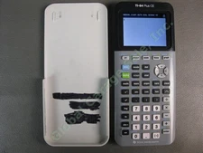 TI-84 Plus CE High School College Gray Graphing Calculator Case No Charger WORKS