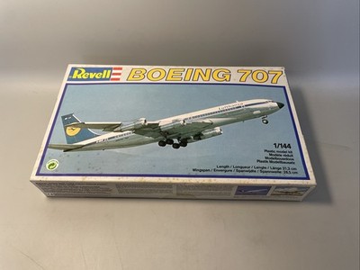 Revell Lufthansa Boeing 707 | Vintage 1982 Modellbausatz | 1:144 | 4204 | #10