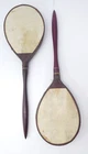 Victorian Ping Pong Wiff Waff Paddles Vellum Striking Surface Pair