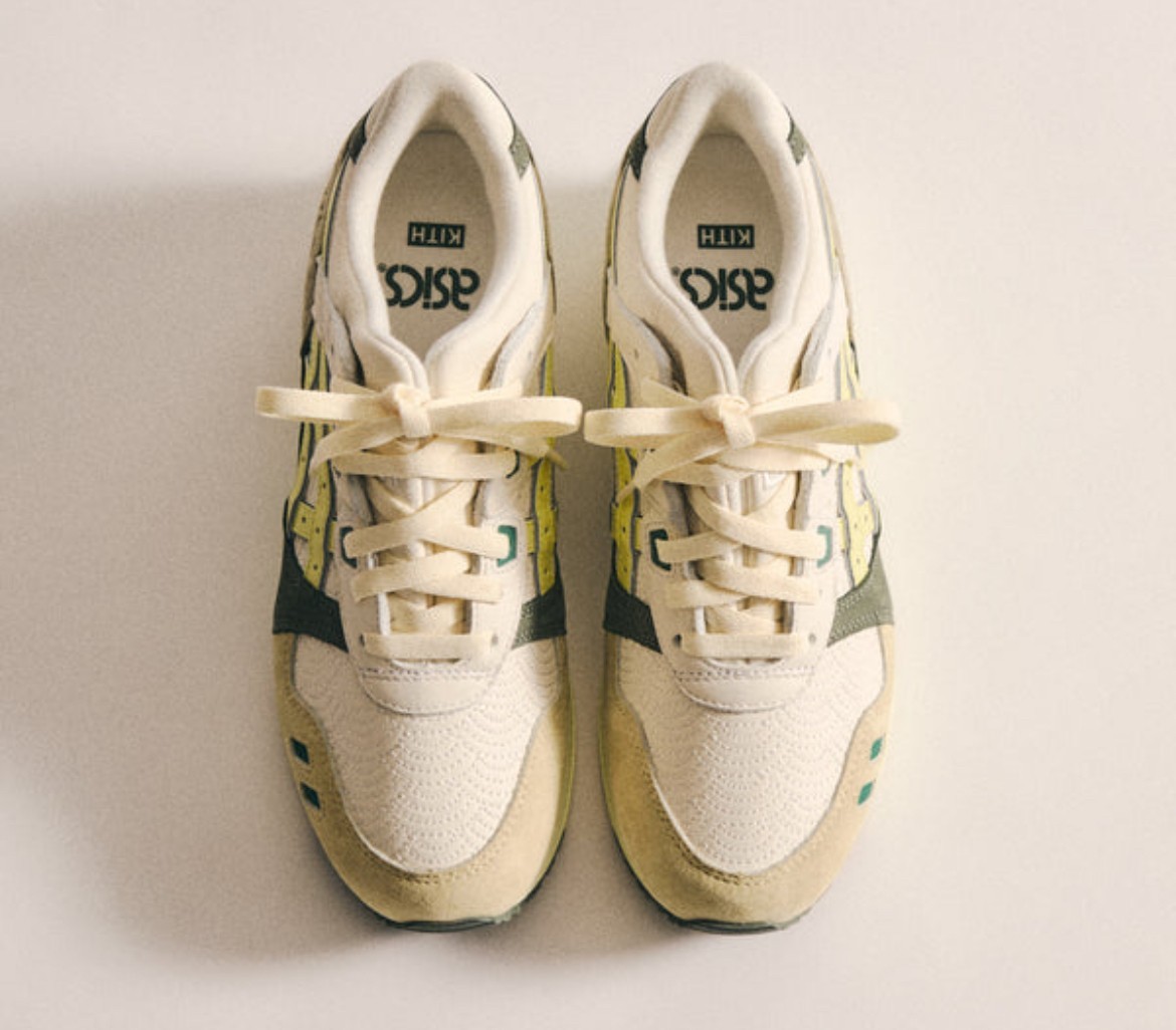 1201B015-201 Kith Ronnie Fieg Asics Gel-Lyte 3 Reamastered Brazil