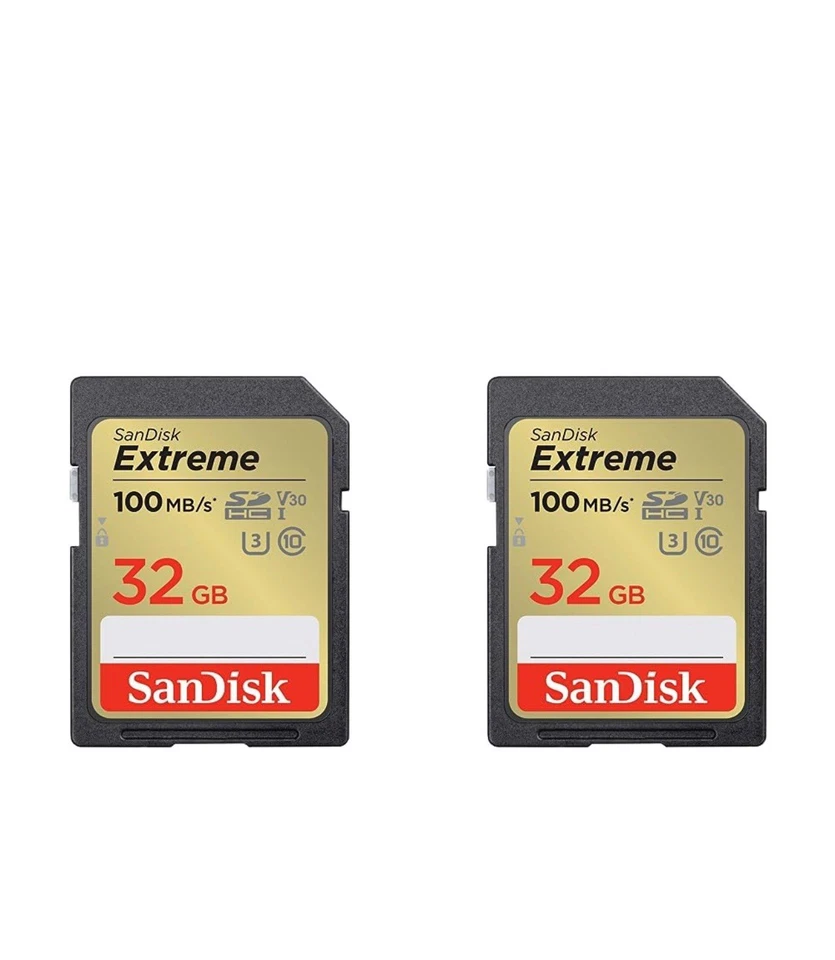2x SanDisk 32GB Extreme Plus SDHC card, up to 90 MB/s UHS-I Class 10, U3, V30 - Image 2 of 4
