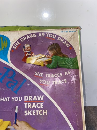 Vintage Horsman Peggy Pen Pal Doll Draw & Trace Desk 7001 w/ Original Box *READ - Picture 15 of 20