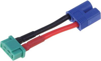 Robbe Modellsport ADAPTERKABEL EC-3 STECKER AUF MPX BUCHSE 14AWG/2,1MMý 30MM 1ST