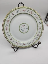 Artois Vert by Bernardaud Limoges, France individual Dinner Plates 10.25"