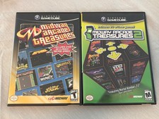Midway Arcade Treasures 1 & 2 (Nintendo GameCube) CIB w/ Reg Cards - Minty Cond