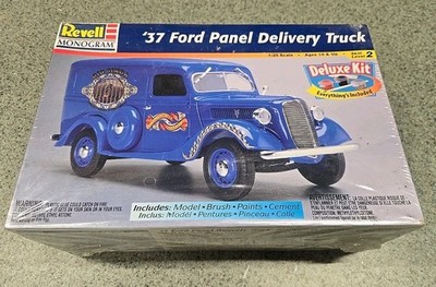 Revell/Mono '37 Ford Panel Truck Model Kit 1/25 Sealed 1998 READ DESCRIPTION 