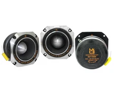MR DJ HDT1000S - 4" 1000W Chrome High Compression Titanium Bullet Super Tweeter