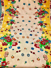 MODA 100% cotton toweling fabric retro Granny's Garden - 920-120 - 16 in x 36 in