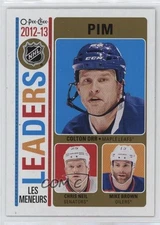 2013-14 O-Pee-Chee League Leaders Colton Orr Chris Neil Mike Brown #LL-PIM 11jd