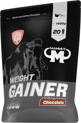 (13,49EUR/kg) Mammut - Weight Gainer Crash 5000 1400g Beutel