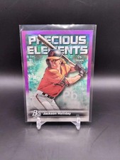 2023 Bowman Platinum Jackson Holliday #PE-11 Precious Elements Purple /250 A2
