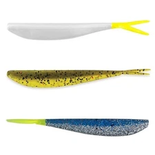 Big Bite Slim Minnow 4" Softbait 10 Package
