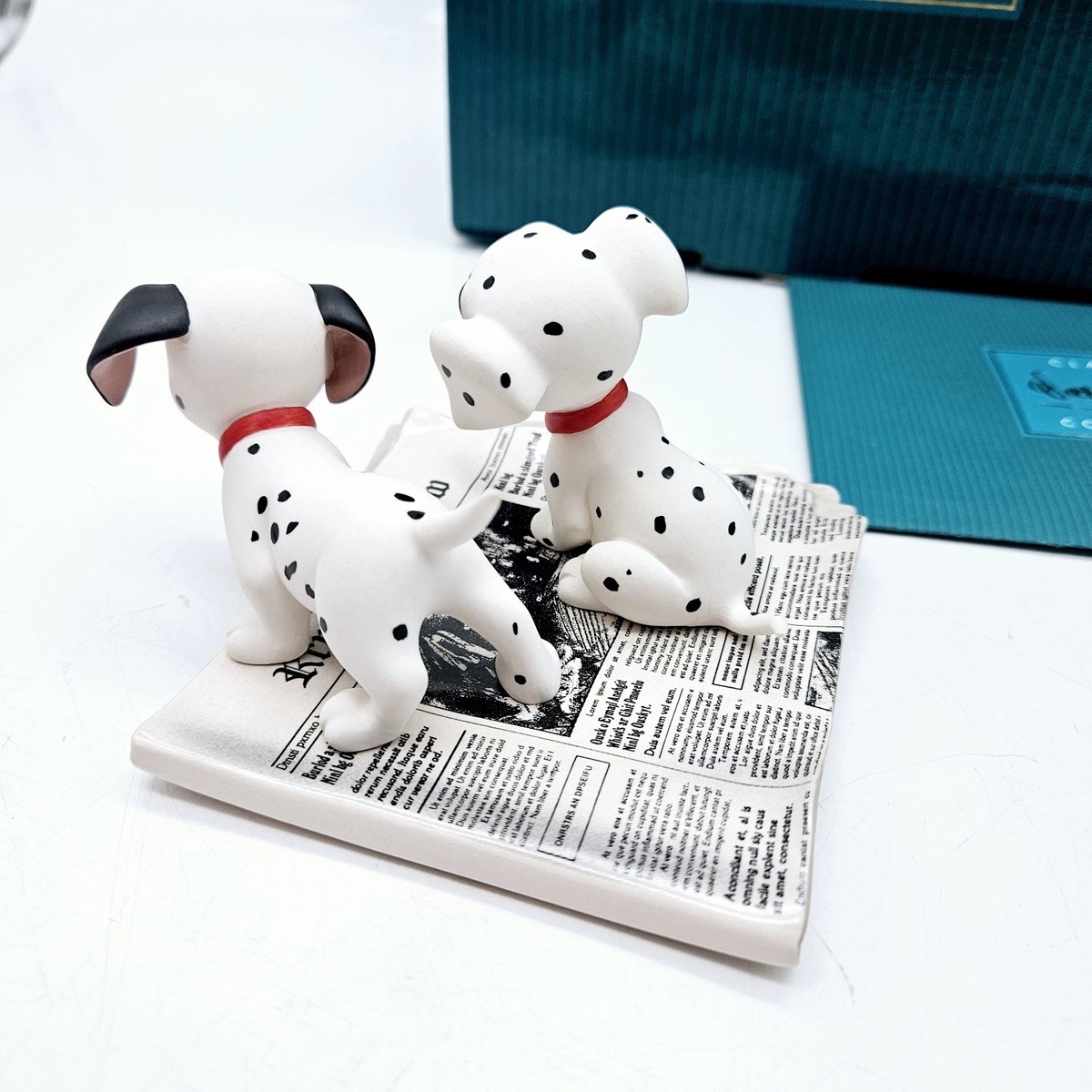 WDCC Disney 101 Dalmatians Go Get Him, Thunder! Porcelain Figurine