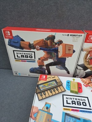 Nintendo Switch Nintendo Labo  Toy-Con 01: Toy-Con 02: Amazon.com: Nintendo Labo Toy-Con 02 Robot Kit - Switch