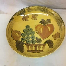 Vintage Salad Fruit Bowl Los Angeles Pottery California - 13.5”