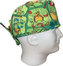 Teenage Mutant Ninja Turtles Shell Scrub Hat Chemo Cap