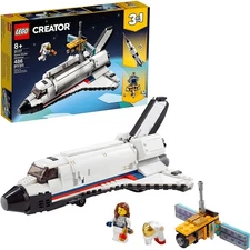 LEGO Creator 3in1 Space Shuttle Adventure 31117 Building Kit; Cool Toys for K...