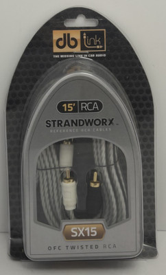 DB Link  Twisted-Pair Strandworx  Series RCA Cable (15 Ft.)